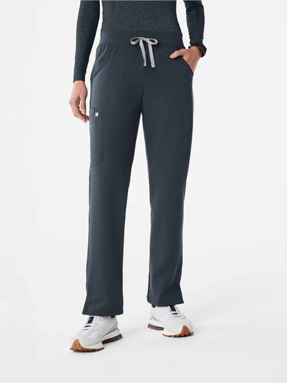 Figs Kade Straight-Leg Scrub Pant in Dark Harbor size XXL
